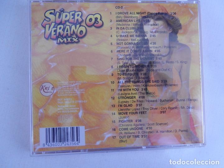 CDs de m&uacute;sica: SUPER VERANO MIX 03 - CD 2 - - Foto 2