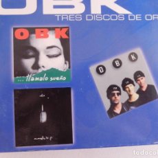 CDs de Música: OBK TRES DISCO DE ORO - 3 CD TRILOGIA- LLAMALO SUEÑO - MOMENTOS DE FE - HISPAVOX 1995
