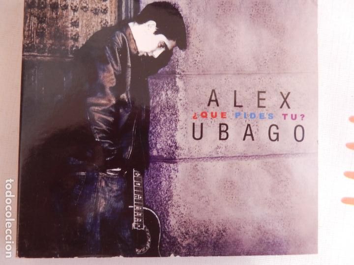 CDs de m&uacute;sica: ALEX UBAGO &iquest;QUE PIDES TU? - CD+DVD+LIBRETO - Foto 1