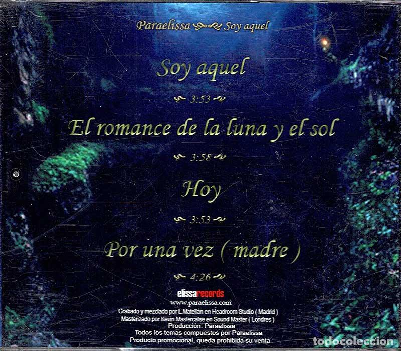 CDs de m&uacute;sica: Paraelissa - Soy aquel. CD promo - Foto 2