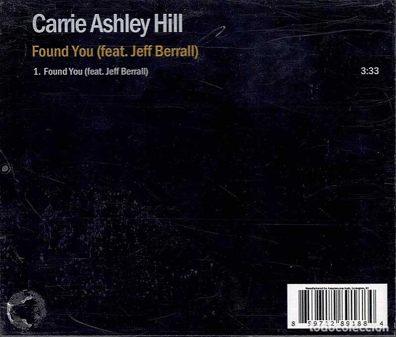 CDs de m&uacute;sica: Carrie Ashley - Hill found you. CD Single - Foto 2