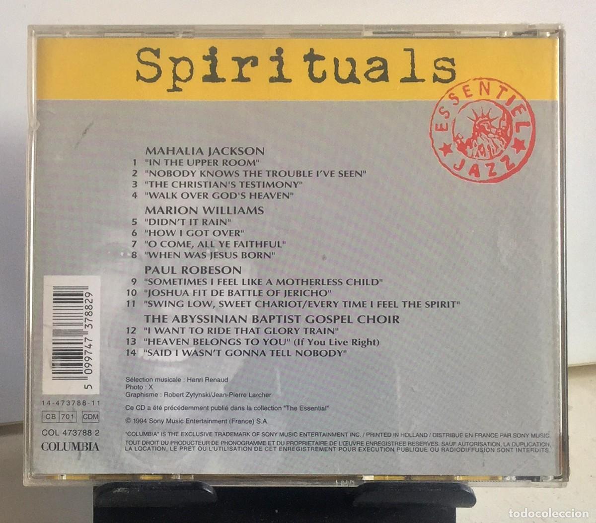 CDs de m&uacute;sica: VV. AA - Spirituals - CD - Foto 2