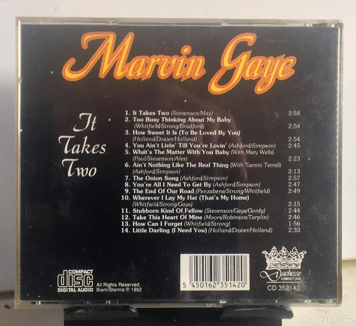 CDs de m&uacute;sica: Marvin Gaye - It Takes Two - CD - Foto 2