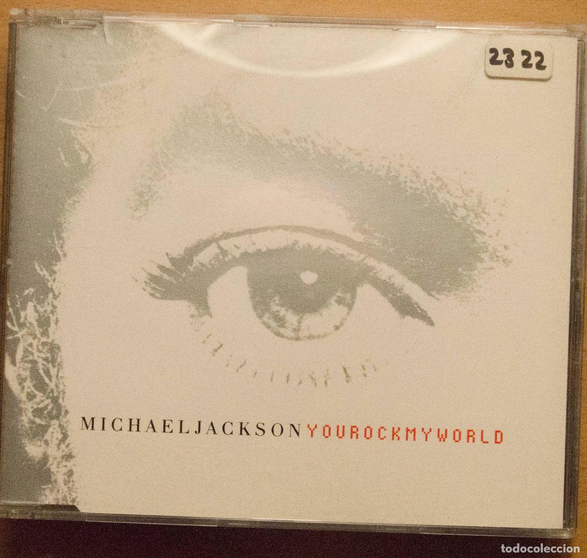 CDs de m&uacute;sica: MICHAEL JACKSON &rdquo;you rock my world&rdquo; - Foto 1
