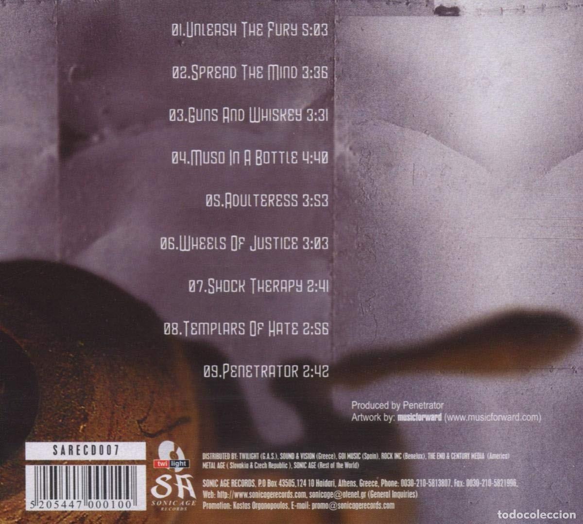 CDs de m&uacute;sica: Penetrator &lrm;&ndash; Penetrator - CD - Digipak - Foto 2