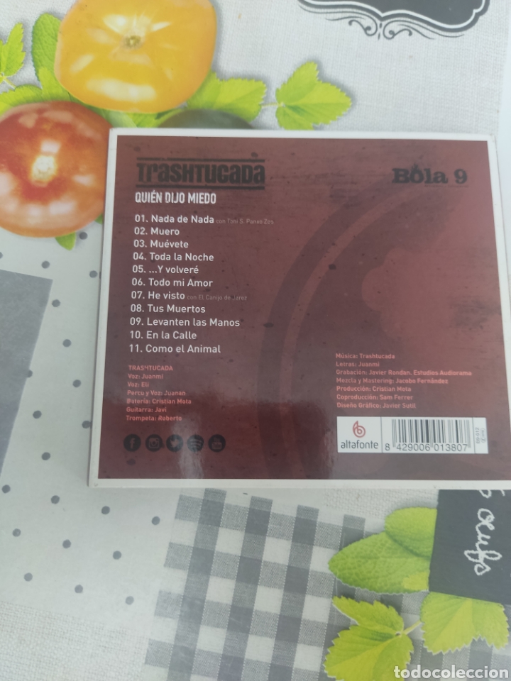 CDs de m&uacute;sica: THASHTUCADA CD Qui&eacute;n dijo miedo - Foto 4