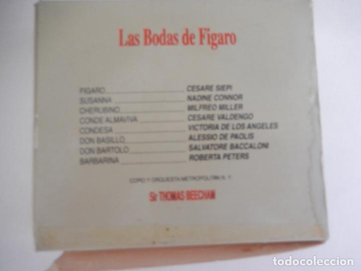 CDs de m&uacute;sica: MOZART - LAS BODAS DE FIGARO - SIR THOMAS BEECHAM - 2 CD + CAJA - Foto 4