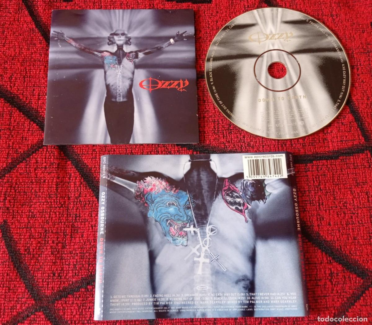 CDs de m&uacute;sica: OZZY OSBOURNE ** Down To Earth ** CD ORIGINAL 2001 - Foto 1