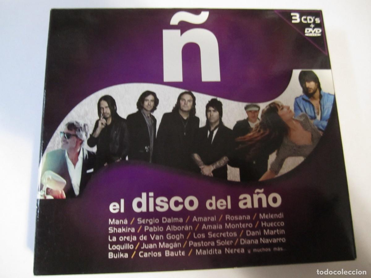 CDs de m&uacute;sica: 3 cd + dvd &ntilde; el disco del a&ntilde;o - Foto 1
