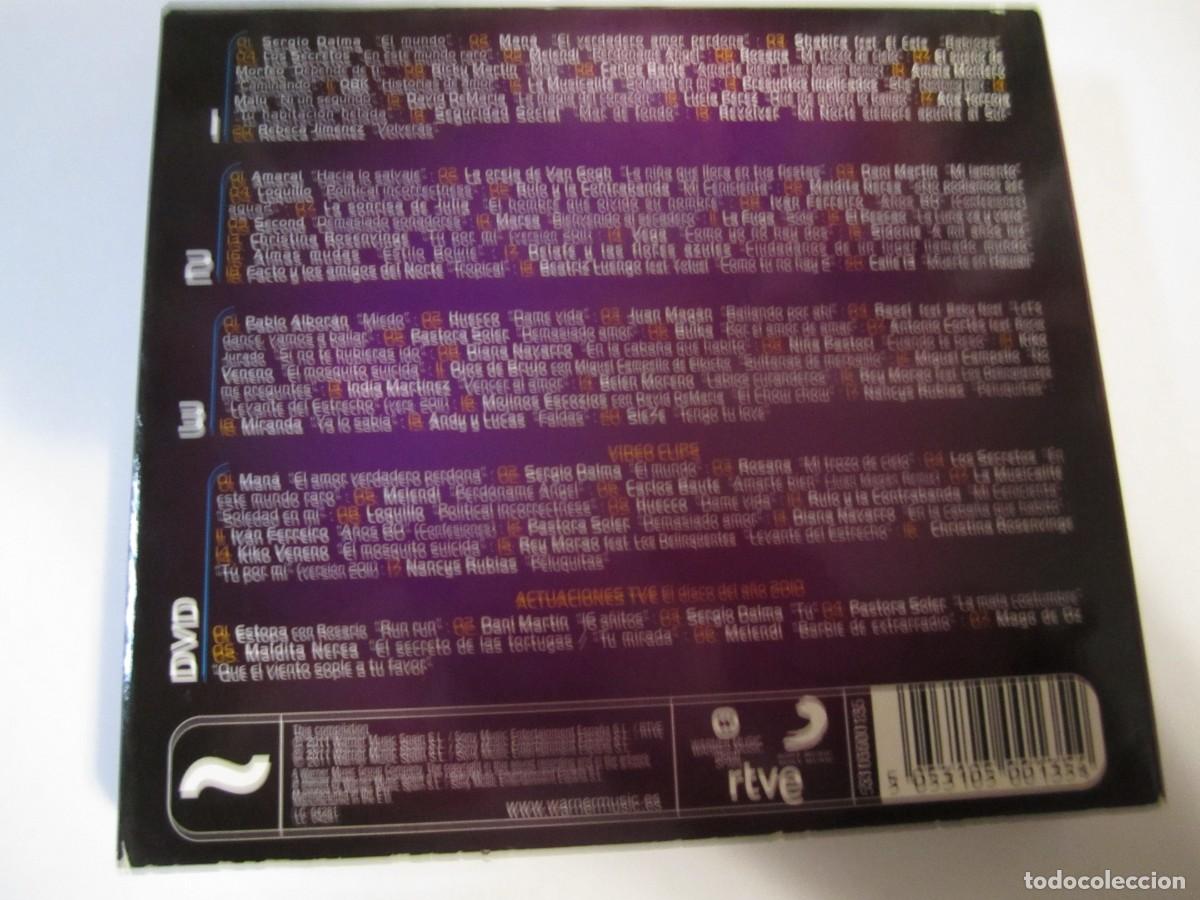 CDs de m&uacute;sica: 3 cd + dvd &ntilde; el disco del a&ntilde;o - Foto 2