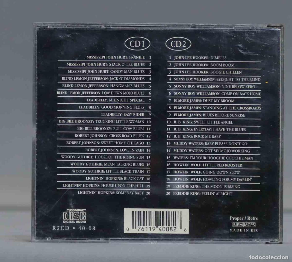 CDs de m&uacute;sica: 2 CD. The Blues - Foto 2