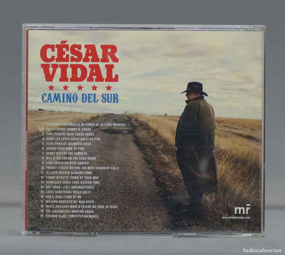 CDs de m&uacute;sica: CD. C&eacute;sar Vidal. Compilation Various &ndash; Camino Del Sur - Foto 2
