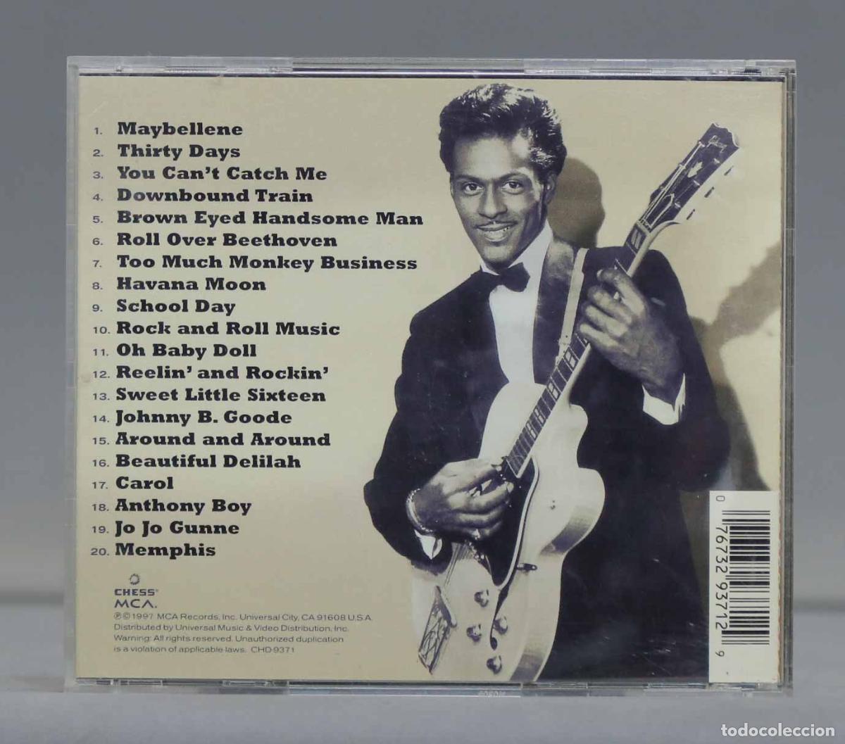 CDs de m&uacute;sica: CD. Chuck Berry &ndash; His Best, Volume 1 - Foto 2