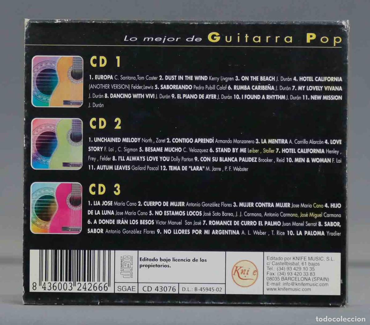 CDs de m&uacute;sica: 3 CD. LO MEJOR DEL POP - Foto 2