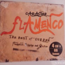 CDs de Música: CARACTER FLAMENCO - THE BEST OF CURREN - FLAMENCO SINGUING AND GUITAR - 4-CD,S
