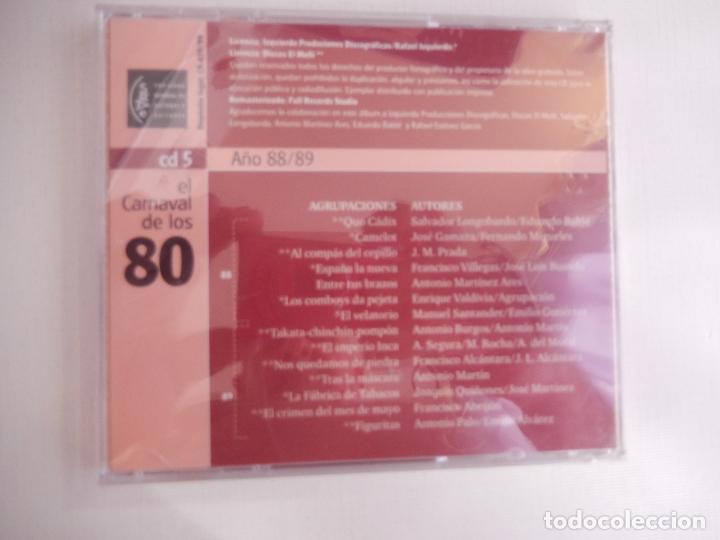CDs de m&uacute;sica: EL CARNAVAL DE LOS 80 - A&Ntilde;O 88/89 - CD 5 -PRECINTADO - Foto 2