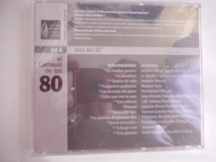 CDs de m&uacute;sica: EL CARNAVAL DE LOS 80 -86/87 - CD 4 PRECINTADO - Foto 2