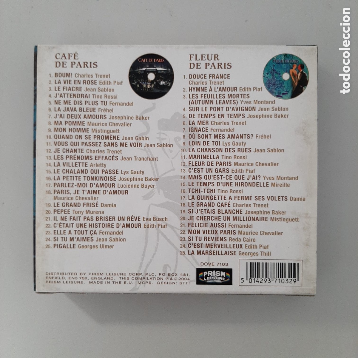 CDs de m&uacute;sica: Caf&eacute; de paris - Foto 2