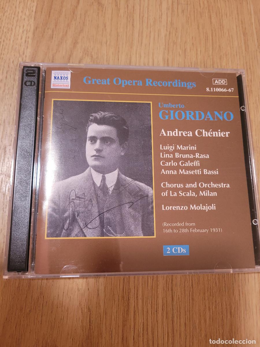 CDs de m&uacute;sica: Andrea Ch&eacute;nier Umberto Giordano - Foto 1