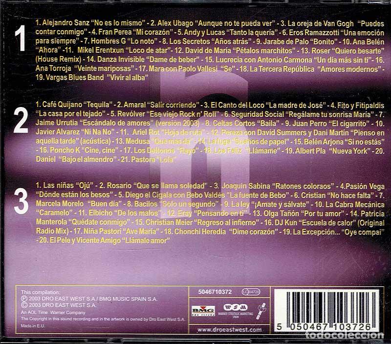 CDs de m&uacute;sica: &Ntilde;. Los &Eacute;xitos Del A&ntilde;o - 2003. 3 x CD - Foto 2