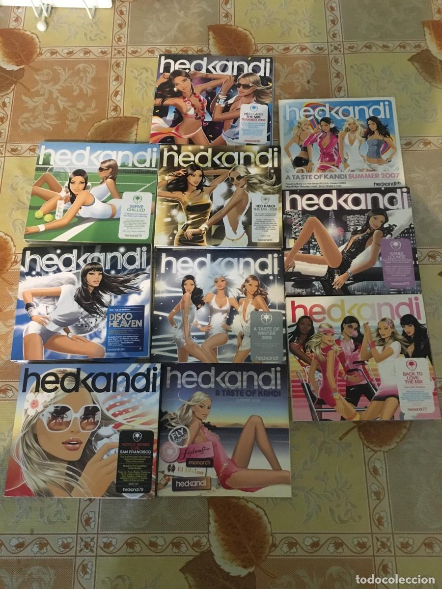 CDs de m&uacute;sica: head kandi lote x 10 - Foto 1