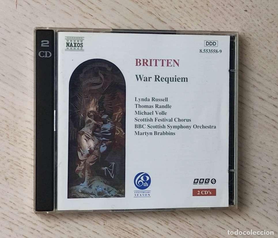 CDs de m&uacute;sica: BRITTEN - WAR REQUIEM (2 CD) - Foto 1