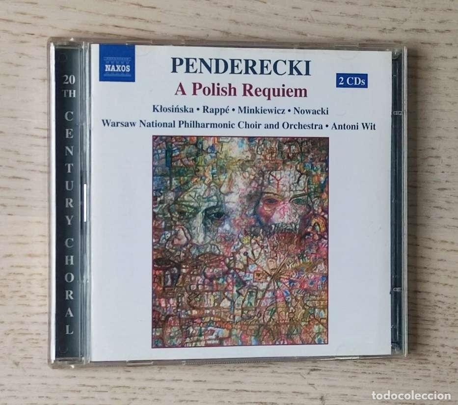 CDs de m&uacute;sica: PENDERECKI - A POLISH REQUIEM (2 CD) - Foto 1