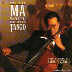 CDs de Música: YO-YO MA - SOUL OF THE TANGO, THE MUSIC OF ASTOR PIAZZOLLA - CD ALBUM - 11 TRACKS - SONY - AÑO 1997