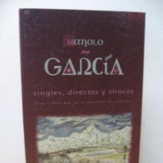 CDs de Música: CD. MANOLO GARCIA. SINGLES, DIRECTOS Y SIROCOS. GIRA PARA QUE NO SE DUERMAN MIS SENTIDOS. DVD Y 2 CD