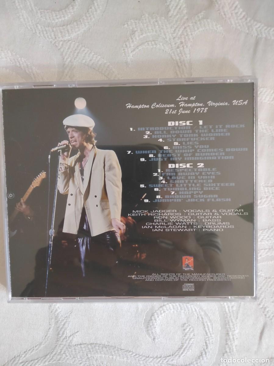 CDs de m&uacute;sica: THE ROLLING STONES - Hampton Coliseum 1978 (2 cd) - Foto 2