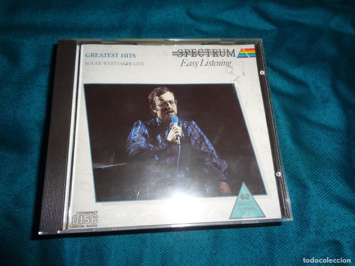 CDs de m&uacute;sica: ROGER WHITTAKER LIVE. GREATEST HITS. CD. IMPECABLE(#) - Foto 1