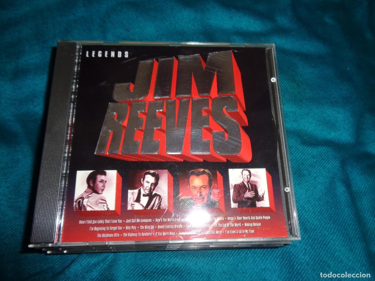 CDs de m&uacute;sica: JIM REEVES. LEGENDS. CD. IMPECABLE(#) - Foto 1