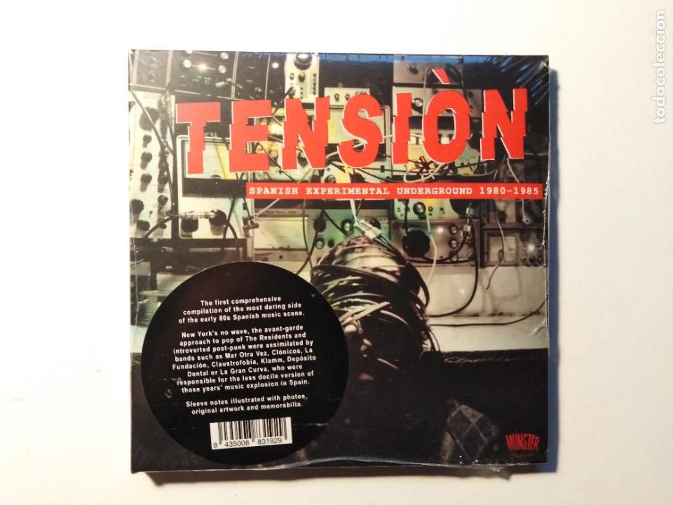 CD di Musica: Varios-Tensi&ograve;n. Spanish Experimental Underground 1980-1985 (CD.Munster) Mar Otra Vez...