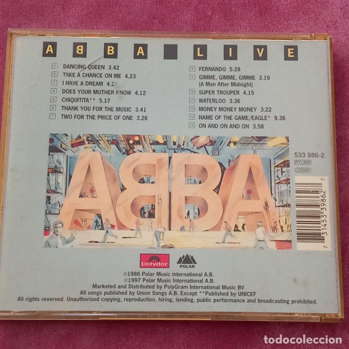 CDs de m&uacute;sica: ABBA (LIVE) CD 1997 - Foto 2