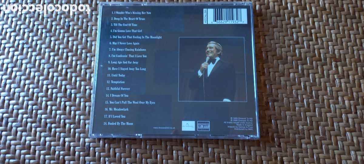 CDs de m&uacute;sica: Perry Como CD 18 canciones - Foto 3