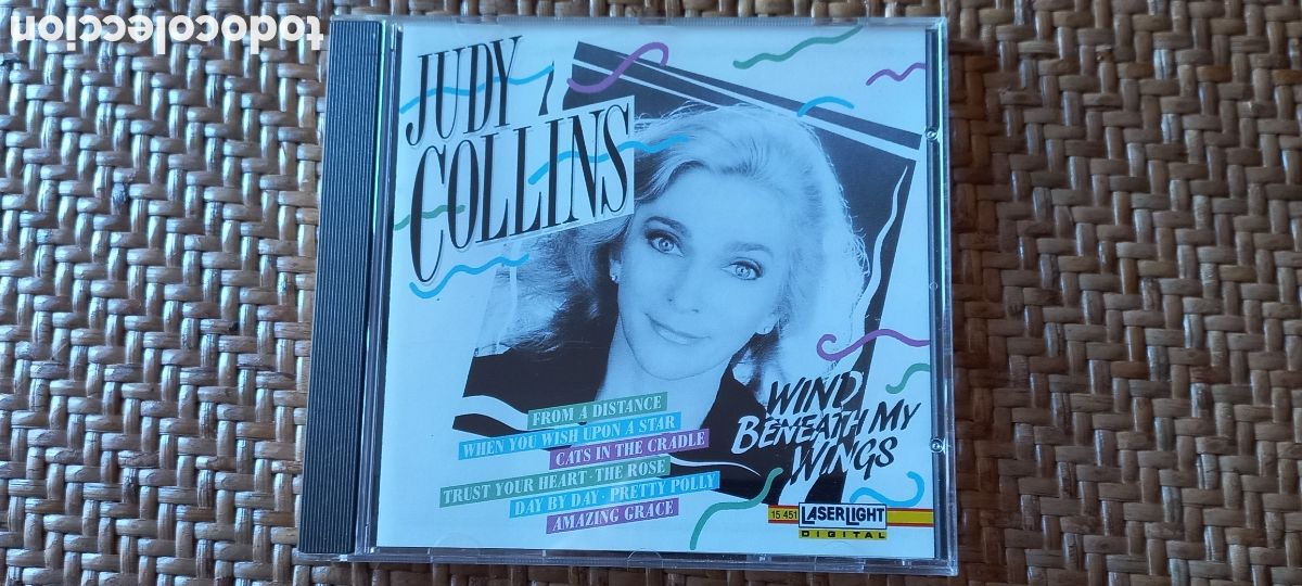CDs de m&uacute;sica: Judy Collins CD Wind Beneath My Wings - Foto 1