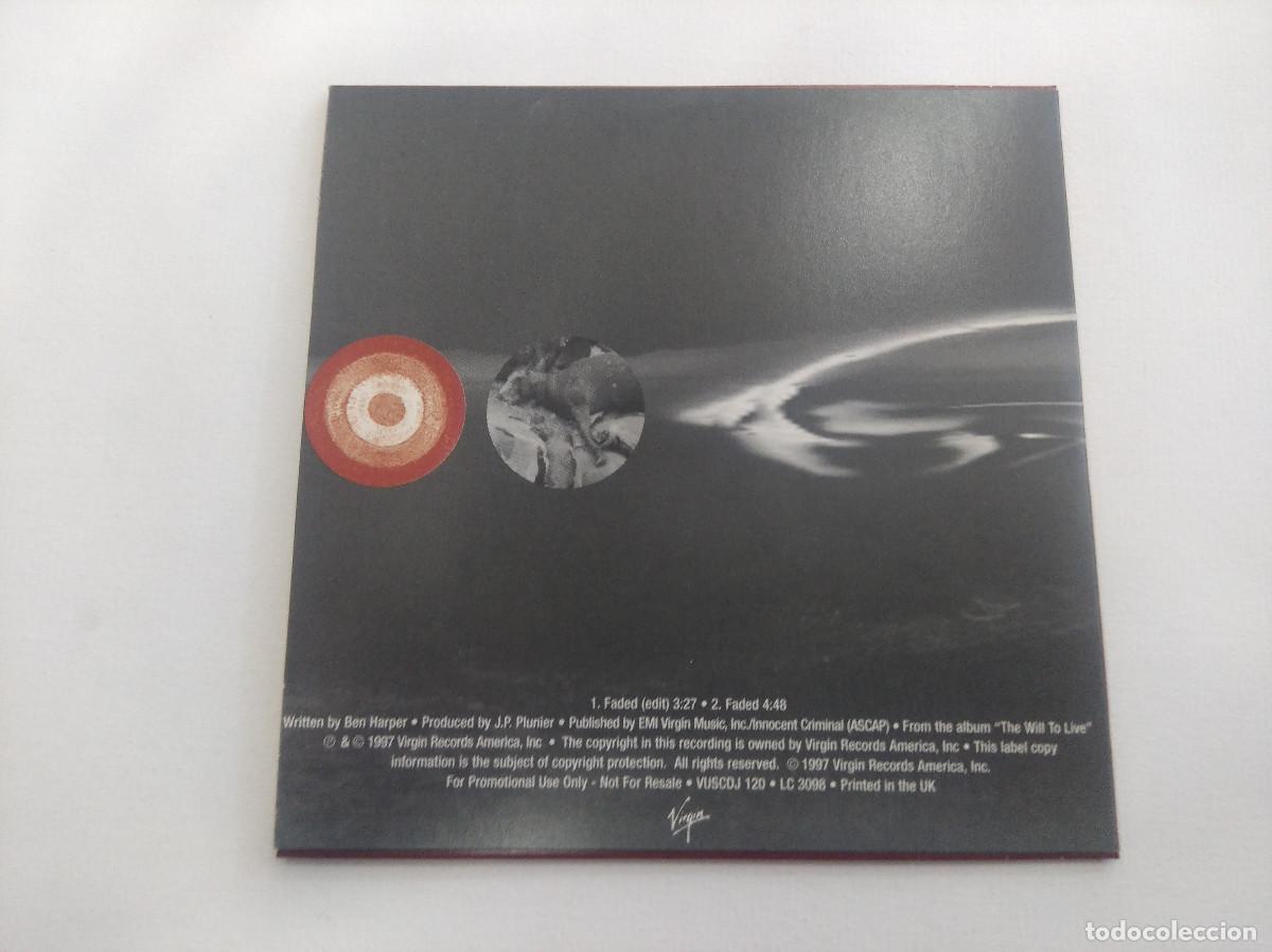 CDs de m&uacute;sica: BEN HARPER/FADED/SINGLE PROMOCIONAL. - Foto 3