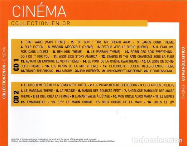 CDs de m&uacute;sica: Various - Cinema - La Collection Indispensable (2xCD, Comp) - Foto 2