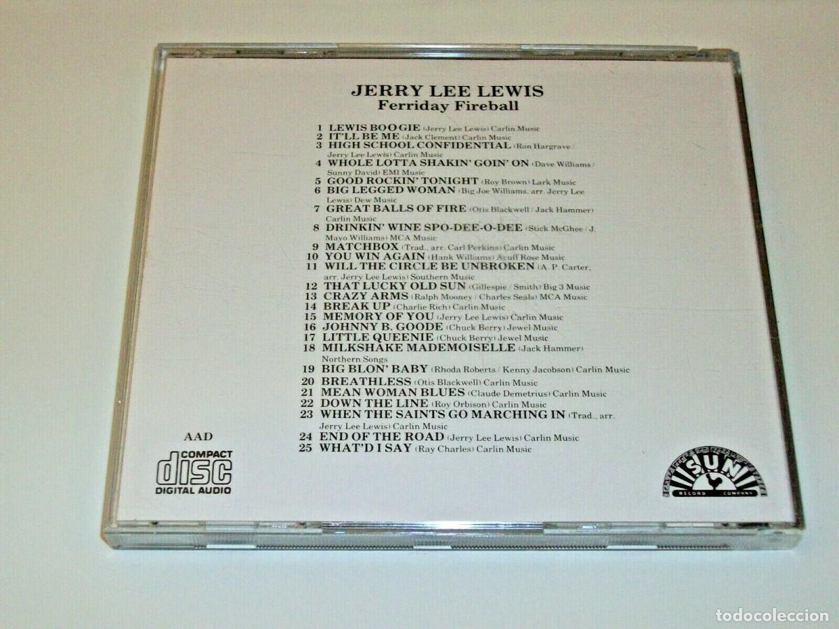 CDs de m&uacute;sica: Jerry Lee Lewis - Ferriday Fireball (CD, Comp) - Foto 3