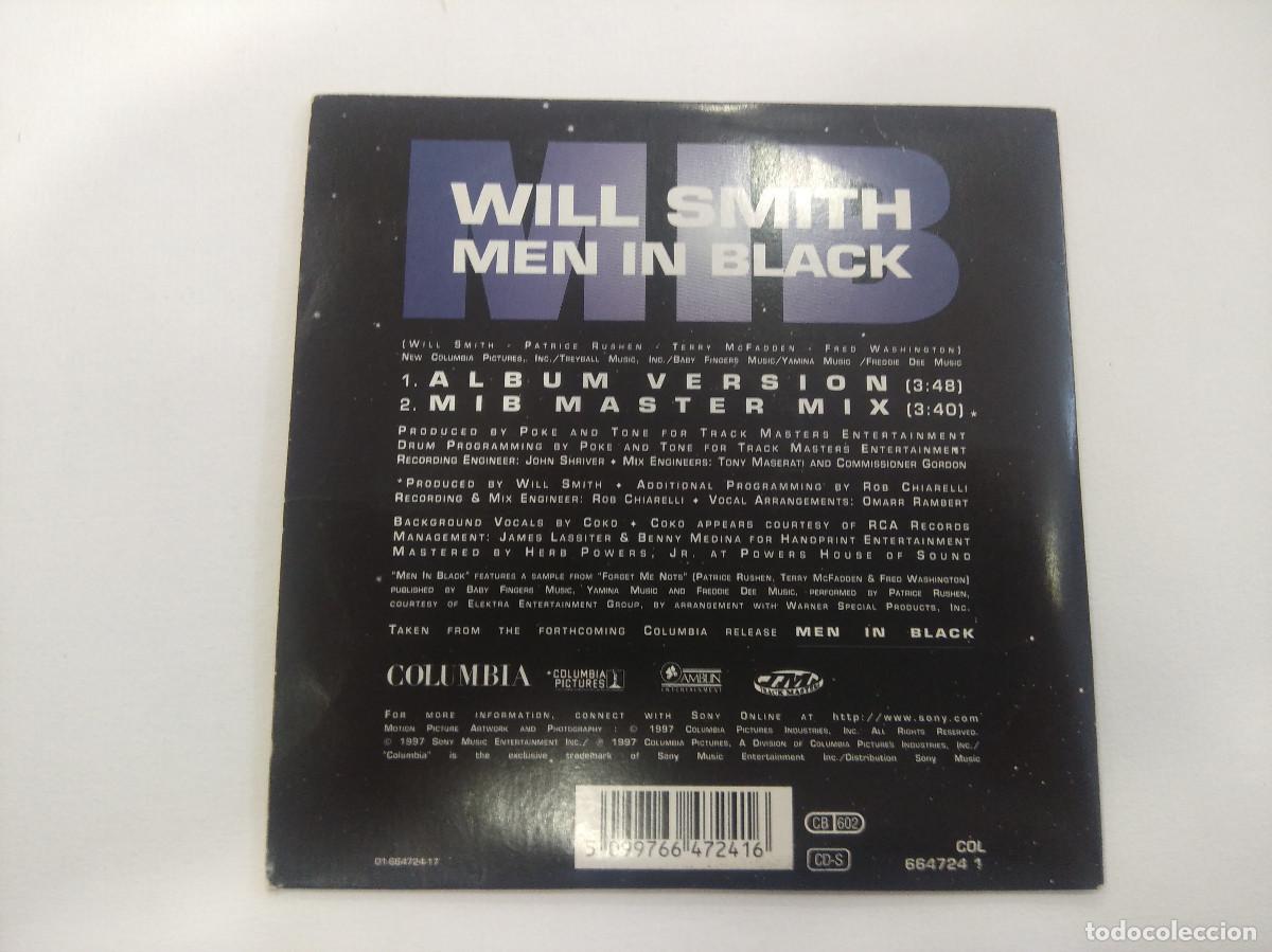 CDs de m&uacute;sica: WILL SMITH/MEN IN BLACK/SINGLE PROMOCIONAL. - Foto 3
