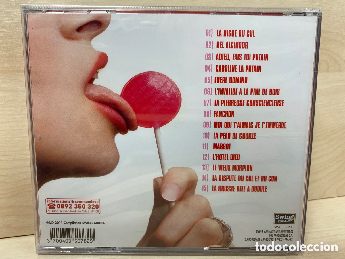 CDs de m&uacute;sica: Various - Top Paillard, Vol. 1 (CD, Comp) - Foto 2