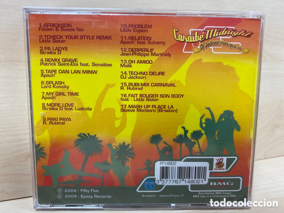 CDs de m&uacute;sica: Various - Caraibe Midnight (CD, Comp) - Foto 2