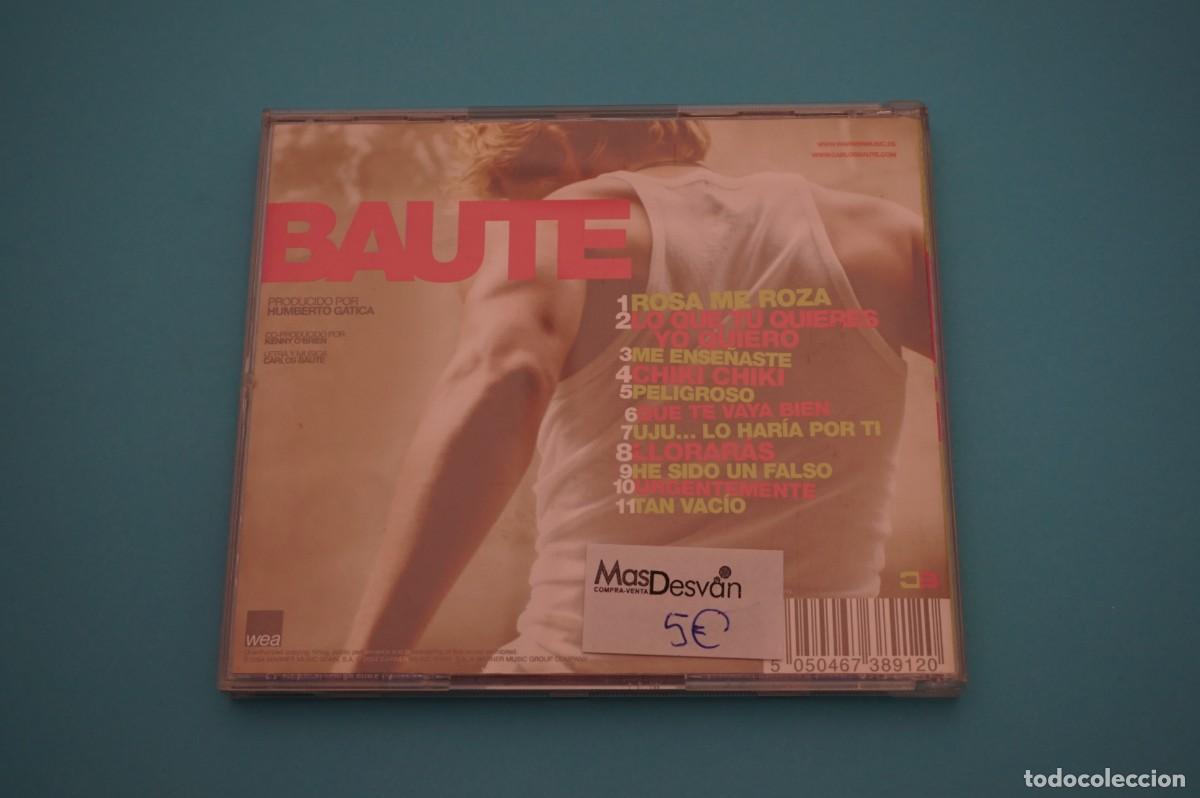 CDs de m&uacute;sica: CD - CARLOS BAUTE - PELIGROSO - Foto 2