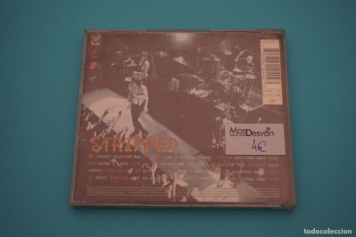 CDs de m&uacute;sica: CD - THE ROLLING STONES - STRIPPED - Foto 3