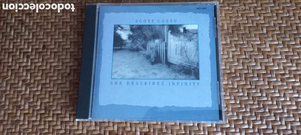 CDs de m&uacute;sica: Scott Cossu CD She Describes Infinity muy raro - Foto 1