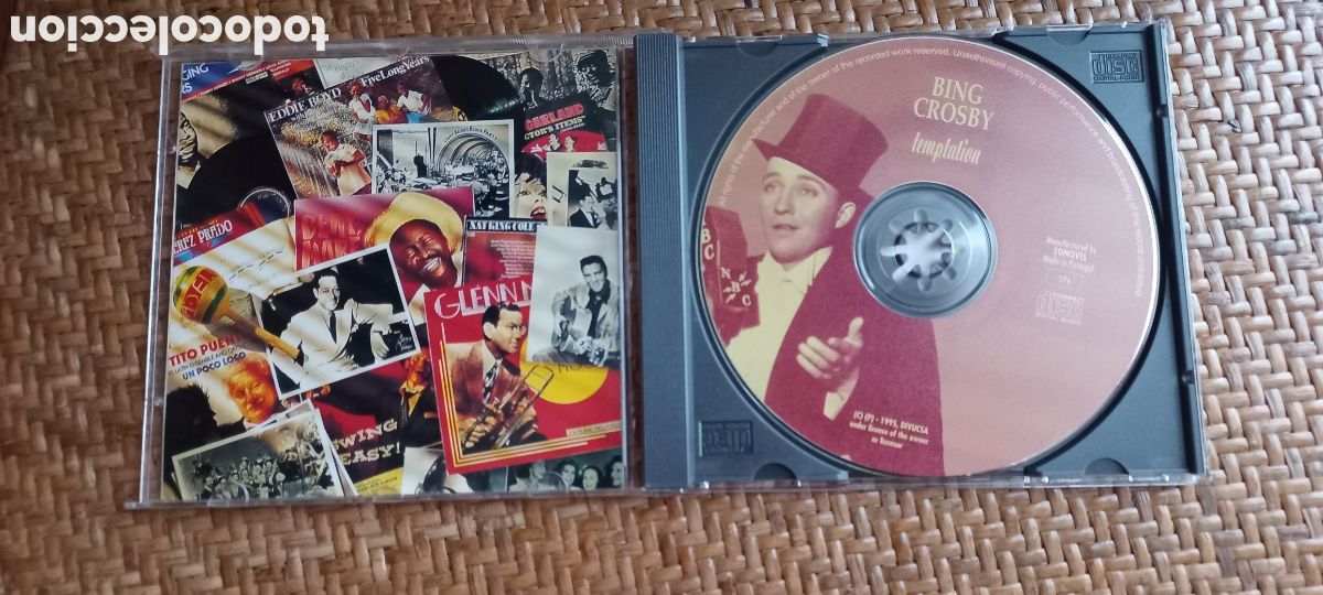 CDs de m&uacute;sica: Bing Crosby CD Temptation 17 canciones - Foto 2