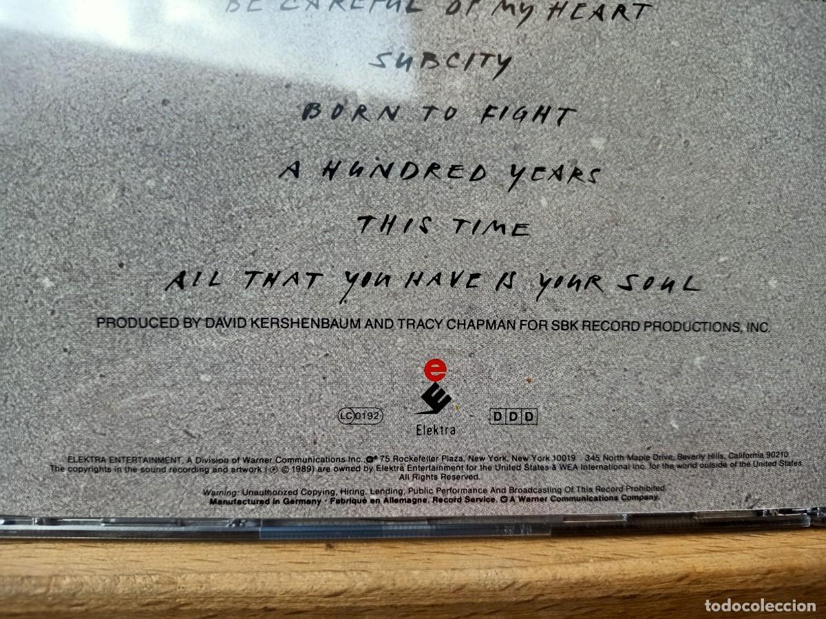 CDs de m&uacute;sica: TRACY CHAPMAN - CROSSROADS - Foto 6