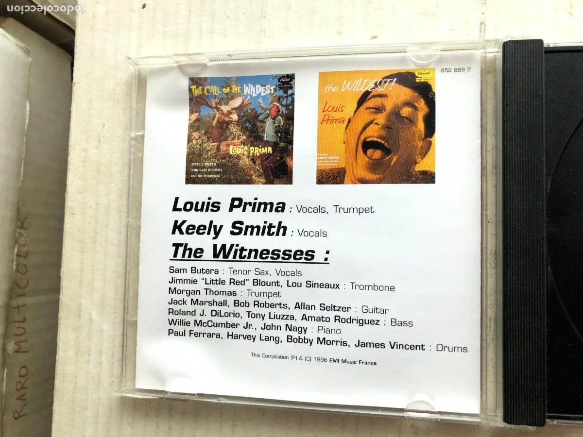 the best of louis prima just a gigolo - cd musi - Buy CD's of