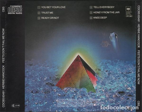 CDs de m&uacute;sica: Herbie Hancock &ndash; Feets Dont Fail Me Now - Foto 2