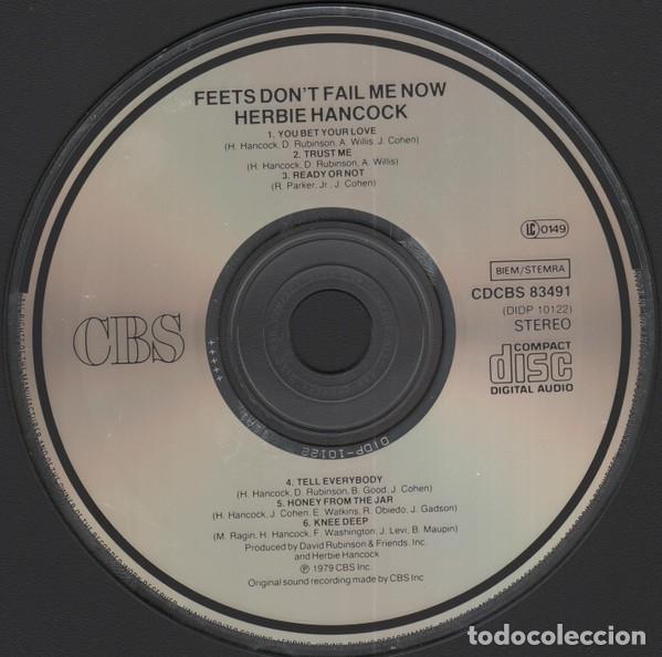 CDs de m&uacute;sica: Herbie Hancock &ndash; Feets Dont Fail Me Now - Foto 3